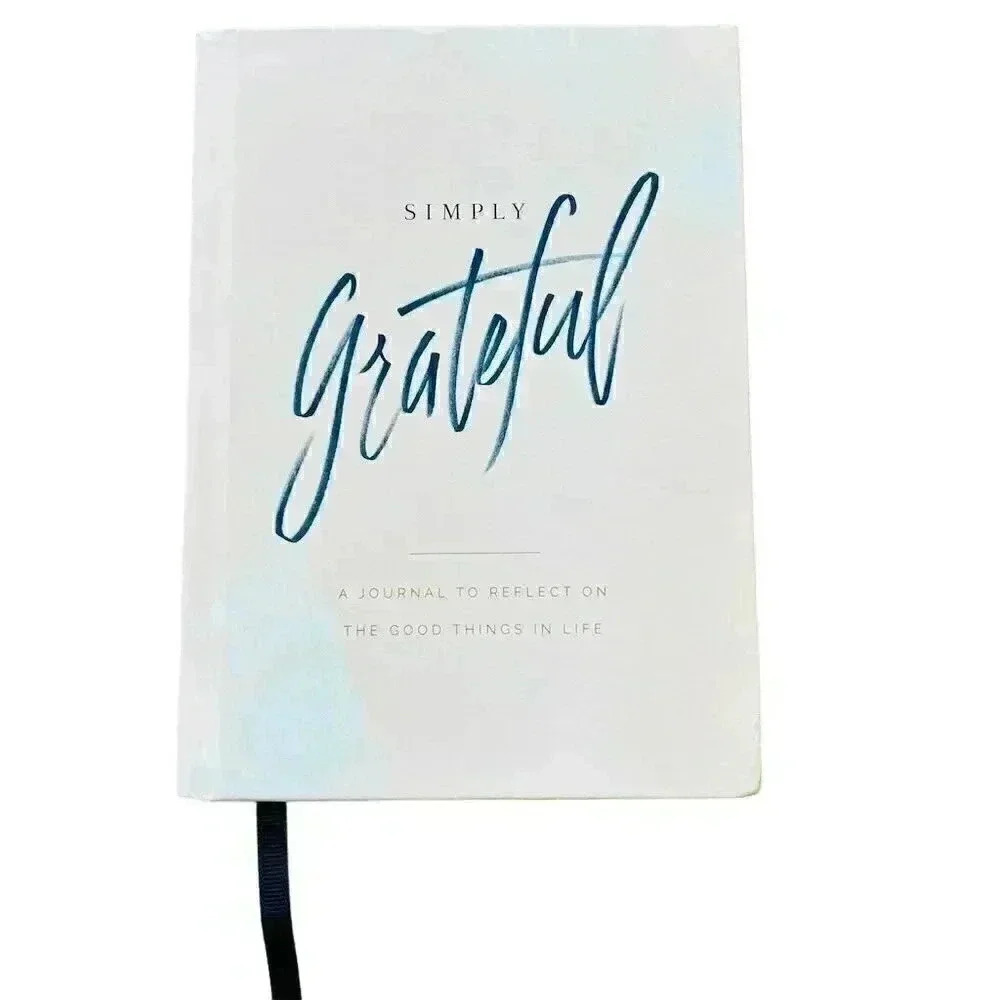 Simply Grateful Journal Green Inspired Daily Gratitude Inspirational Quotes